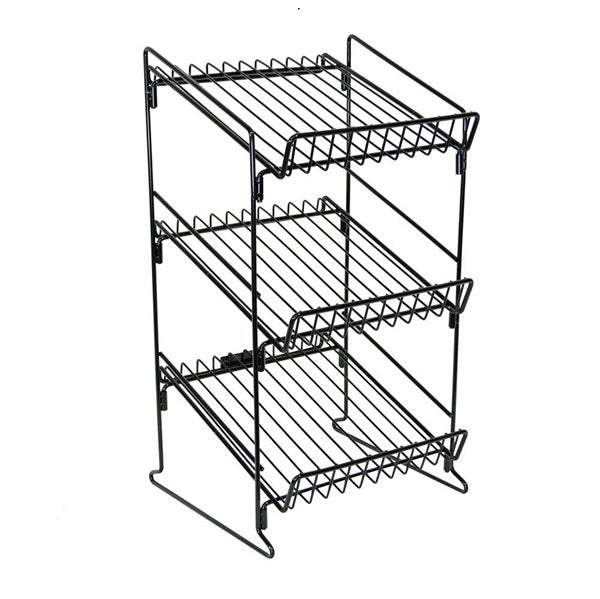 3 Angled Shelf Wire Counter Display Choice Display