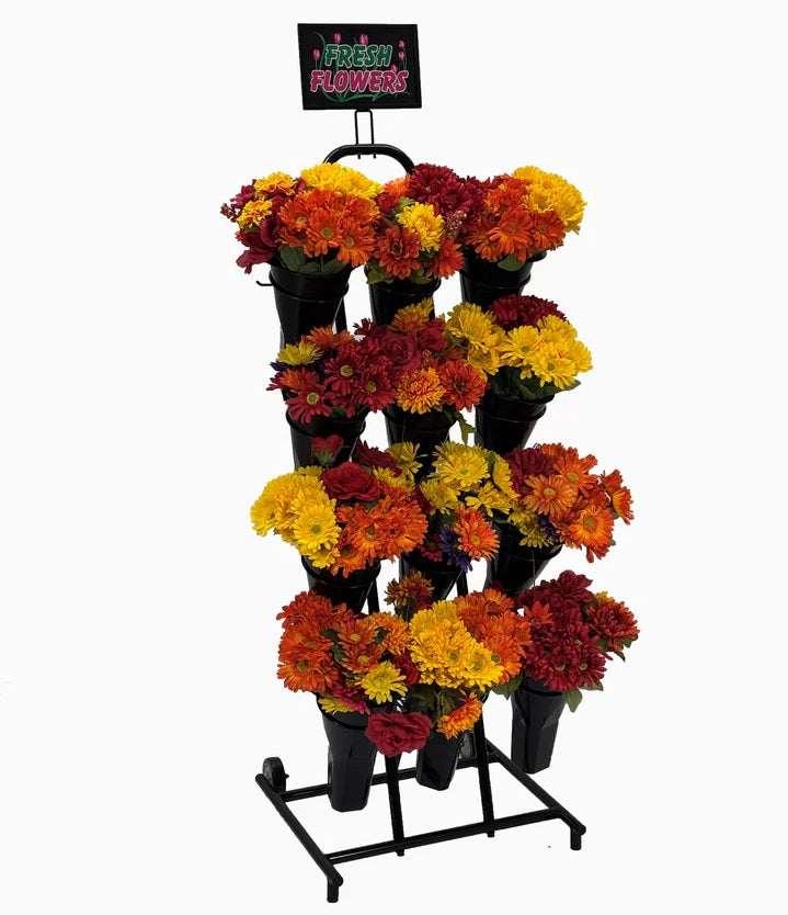 Mobile 12 Vase Floral Display